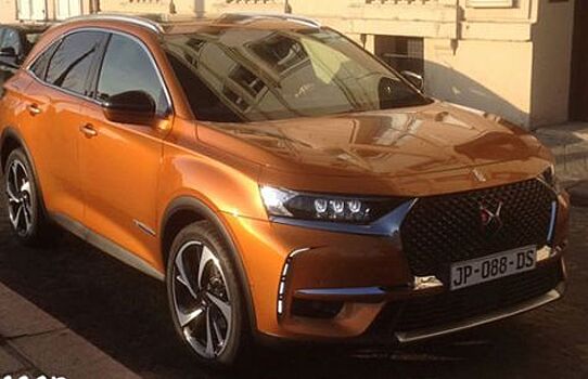 Серийный внедорожник DS 7 «попался» на новых качественных фото