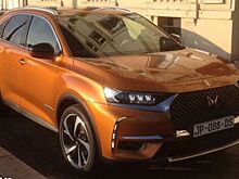 Серийный внедорожник DS 7 «попался» на новых качественных фото