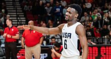 11 очков Бронни Джеймса помогли сборной США обыграть сборную мира на Nike Hoop Summit 2023