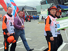 Тихвинские вальщики леса выступили на чемпионате России