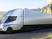 Электрический грузовик Tesla Semi набрал 100 км/ч за 5 секунд