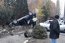 Полицейская погоня и ДТП с «перевертышем» в Азове попали на видео