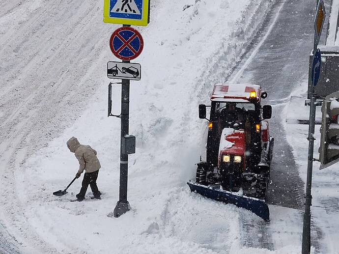 Рекордная высота снежного покрова зафиксирована в Москве 19–20 февраля – Вильфанд
