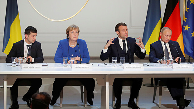 Эксперт оценил итоги встречи лидеров «нормандской четвёрки» в Париже