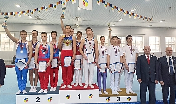 Гимнасты из Волгограда стали лучшими в ЮФО и СКФО