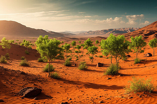 Терраформирование Марса: сценарий Green Mars Workshop 2025