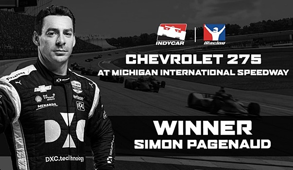 Участники виртуальной гонки IndyCar организовали завал ещё до старта