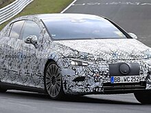 На Нюрбургринге замечен прототип электрического Mercedes EQE