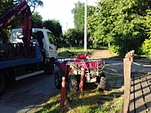 Костромичка без прав, возомнившая себя Анджелиной Джоли, устроила гонки на вездеход