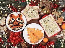 Новогодние салаты: пошагоые рецепты от шеф-повара