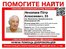Петр Николаев пропал в Балахонихе по дороге в магазин