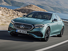 Новый Mercedes E-Class: гибриды, ключ в часах и система против укачивания