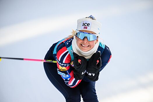 Тандреволд стала первой в масс-старте на предсезонных соревнованиях в Норвегии