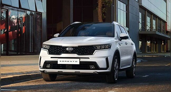 Тест на ускорение гибридного автомобиля Kia Sorento 2021 года показали на видео