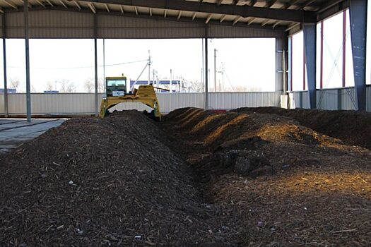 На энгельсском мусоросортировочном комплексе в этом году произведено 4,5 тыс. тонн техногрунта