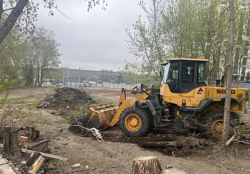 Парк имени Кирова начали благоустраивать в Новосибирске