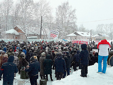 Часть защитников Шиеса объявила завершенной свою борьбу против мусорной свалки в связи с "победой народа"