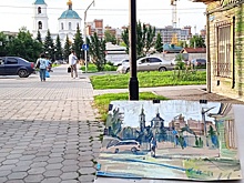 Прогулка по городу. В Омске открылась выставка художницы Светланы Костиковой