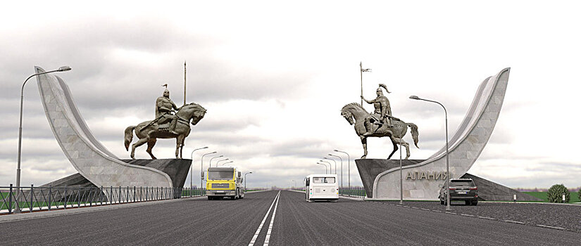 Въезд в Северную Осетию планируют украсить скульптурами воинов-аланов