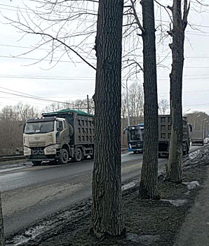Углевоз без номеров и водителя привлек внимание автовладельцев в Кузбассе