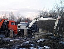 Обводной трубопровод прорвавшегося коллектора в Ленинском районе демонтировали