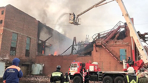 Пожар на заводе «Электроцинк» во Владикавказе потушен