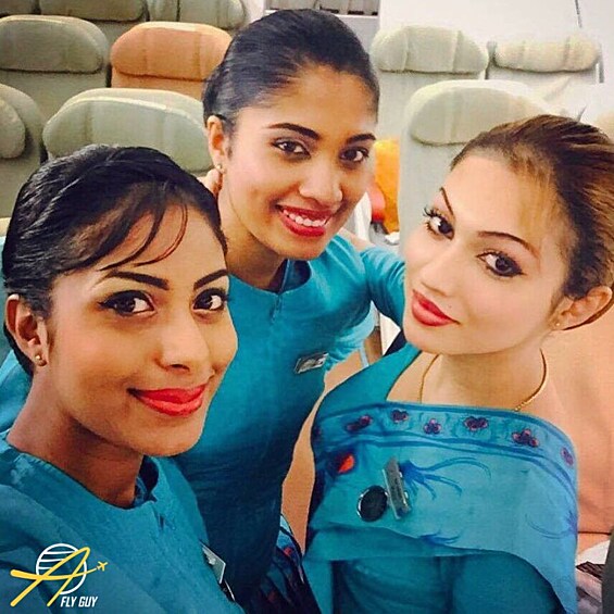 Шри-Ланка, авиакомпания SriLankan Airlines.