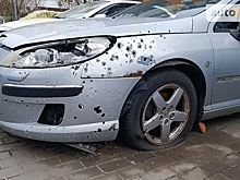 Пострадавший в обстреле на Украине Peugeot 407 выставили на продажу