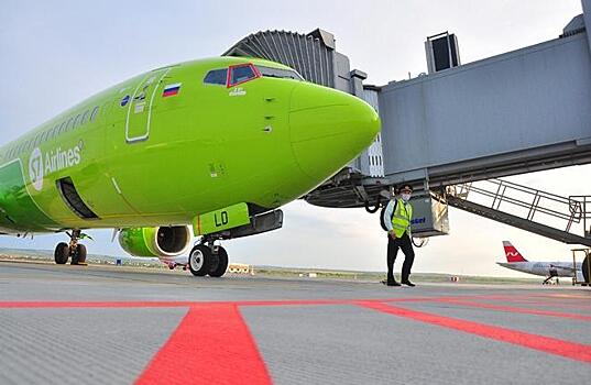 S7 Airlines в июне на ВВЛ перевезла почти на четверть больше пассажиров, чем до кризиса