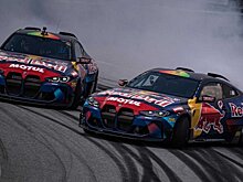 В Сети показан красивый парный дрифт при участии новых BMW M4 Competition