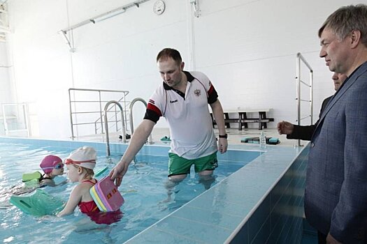 В Ульяновской области открыли новый плавательный бассейн