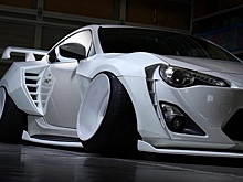 Пожилое купе Toyota GT 86 обзавелось чудовищным бодикитом