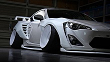 Пожилое купе Toyota GT 86 обзавелось чудовищным бодикитом