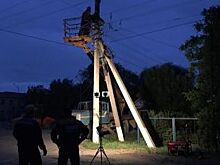 Водитель крана оставил без света половину села Левокумского на Ставрополье