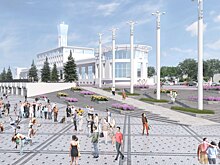 На Нижне-Волжской набережной началось устройство цветников
