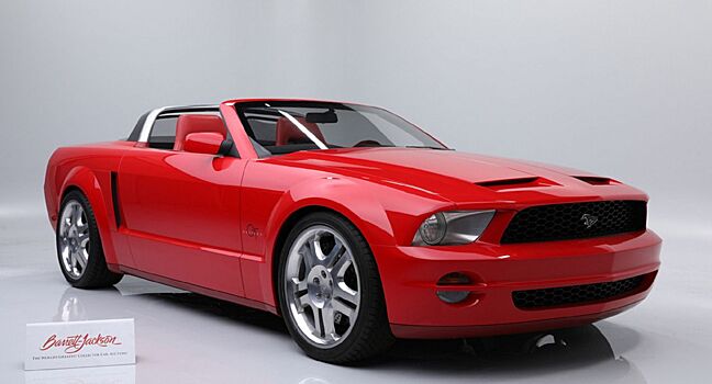 Концепт-кар Ford Mustang GT Convertible продадут на аукционе