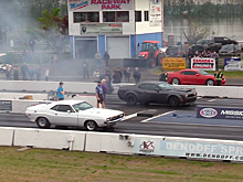 Старый и новый Dodge Challenger сравнили в гонке по прямой