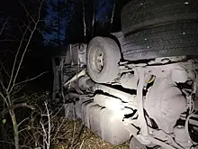 Пострадал человек: в Самарской области 1 октября на трассе столкнулись две фуры