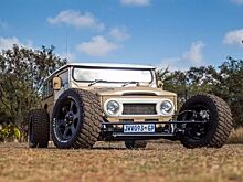 Toyota FJ40 Land Cruiser в стиле хот-род удивил по полной программе