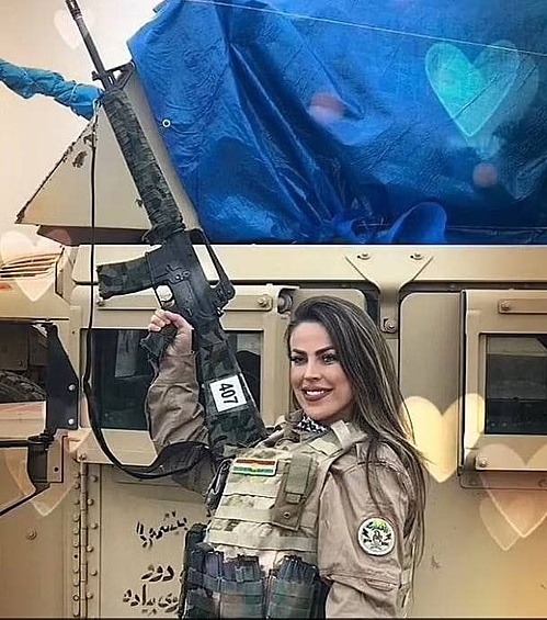 39-летняя бразильская модель Талита ду Валье, которая работала снайпером на Украине, погибла в результате ракетного удара в районе Харькова