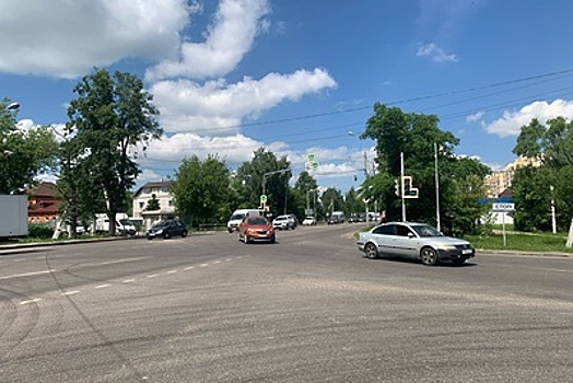В Подольске увеличили работу светофора на повороте на поселок МИС по просьбе жителей
