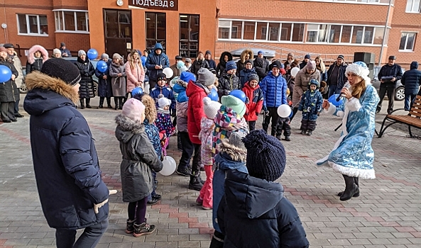 Как в Воронеже отметили новоселье нового дома на Московском проспекте
