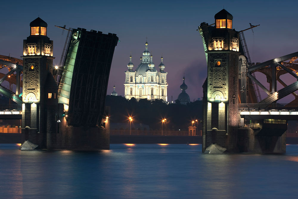 Смольный собор, Санкт-Петербург, Россия, Европа