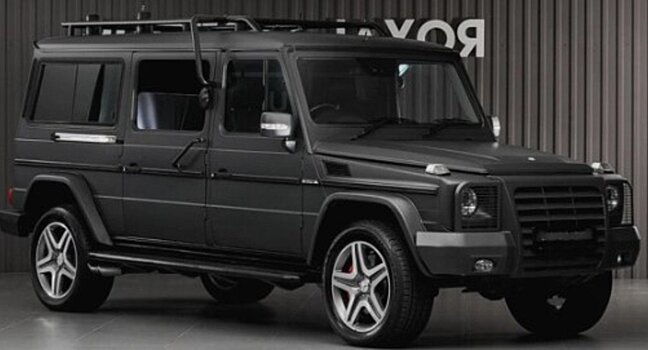 Внедорожник Mercedes-Benz G55 AMG, долгое время находящийся в кортеже президента, выставлен на продажу в Москве
