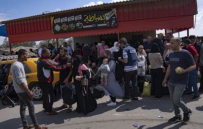 Байден заявил, что Египет согласился открыть КПП для отправки в Газу партии помощи