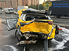 На западе Москвы произошло массовое ДТП с такси и автобусом