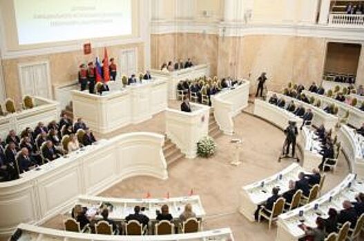 Глава Петербурга внес на согласование заксобрания прежний состав вице-губернаторов