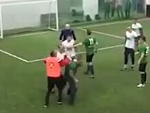 Футбольный матч закончился массовой дракой в Москве