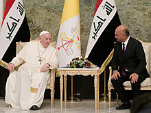 Папа Римский встретился с лидером мусульман-шиитов во время своего визита в Ирак