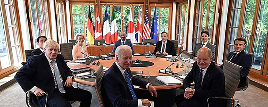 Лидеры Большой семерки приняли итоговое заявление саммита